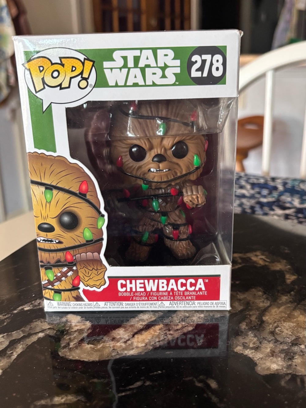Funko Pop! Star Wars Holiday Chewbacca with Lights (#278)